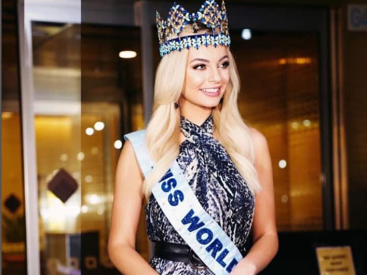 miss world Karolina Bielawska to visit jammu kashmir Miss World Visit: एक दिन के लिए कश्मीर आएंगी मिस वर्ल्ड कैरोलिना बिलावस्का, डल झील में करेंगी बोटिंग