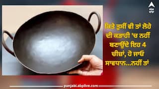 Iron Kadai: ਕਿਤੇ ਤੁਸੀਂ ਵੀ ਤਾਂ ਲੋਹੇ ਦੀ ਕੜਾਹੀ 'ਚ ਨਹੀਂ ਬਣਾਉਂਦੇ ਇਹ 4 ਚੀਜ਼ਾਂ, ਹੋ ਜਾਓ ਸਾਵਧਾਨ...ਨਹੀਂ ਤਾਂ ਪਛਤਾਉਣਾ ਪਏਗਾ