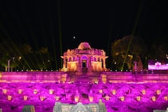 Sun Temple Photo: દુલ્હનની જેમ શણગારવામાં આવ્યું મોઢેરાનું સૂર્ય મંદિર, જુઓ અદભૂત તસવીરો