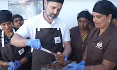 India: राहुल गांधी बनले मास्टरशेफ; तामिळनाडूतील फॅक्टरीत बनवले चॉकलेट, पाहा फोटो