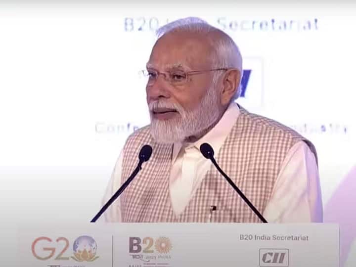 PM Modi @ B20 Summit: Government working for the poor, PM Modi said in B20 summit – India will have the biggest middle class