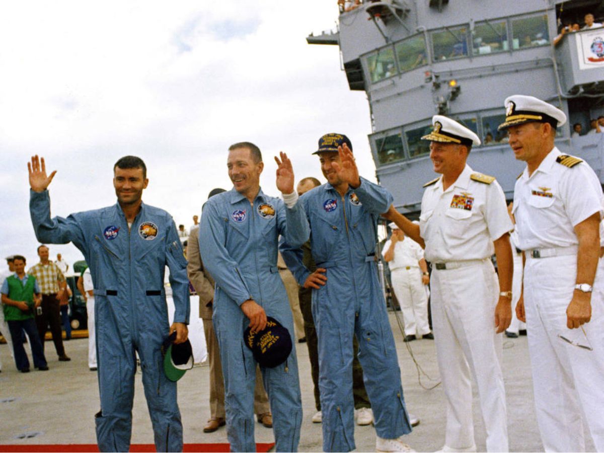 Apollo 13 crew (Photo: NASA)