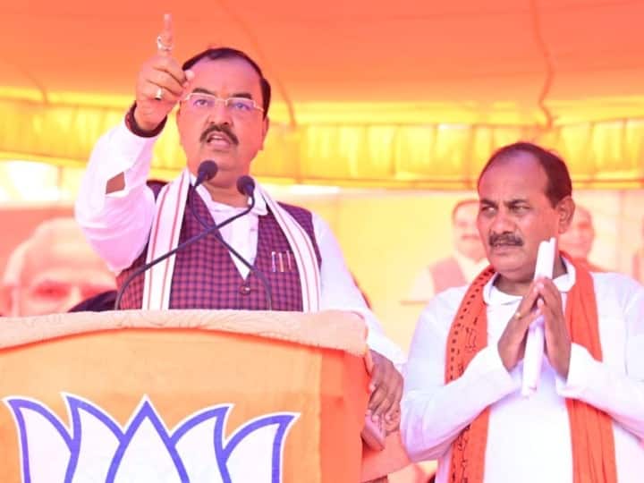 Ghosi Bypoll 2023 UP Deputy CM Keshav Prasad Maurya Attacks On SP Candidate Sudhakar Singh BJP Candidate Dara Singh Chauhan ANN Ghosi Bypoll 2023: यूपी के डिप्टी CM केशव प्रसाद मौर्य ने बोला सपा पर हमला, कहा- 'जनता एक बार फिर से साइकिल को...'