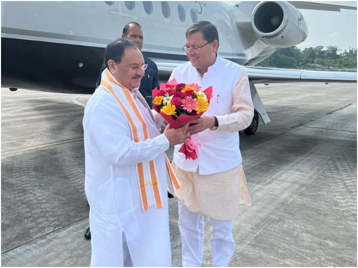 BJP national president JP Nadda reached Uttarakhand tour Loksabha Election 2024 ANN Loksabha Election 2024: उत्तराखंड दौरे पर पहुंचे BJP राष्ट्रीय अध्यक्ष जेपी नड्डा, लोकसभा चुनाव को लेकर होगी अहम चर्चा