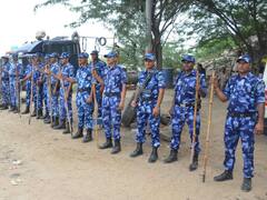 Security Ramped Up In Nuh, Police Conduct Vehicle Checks After VHP's 'Shobha Yatra' Call. In Pics