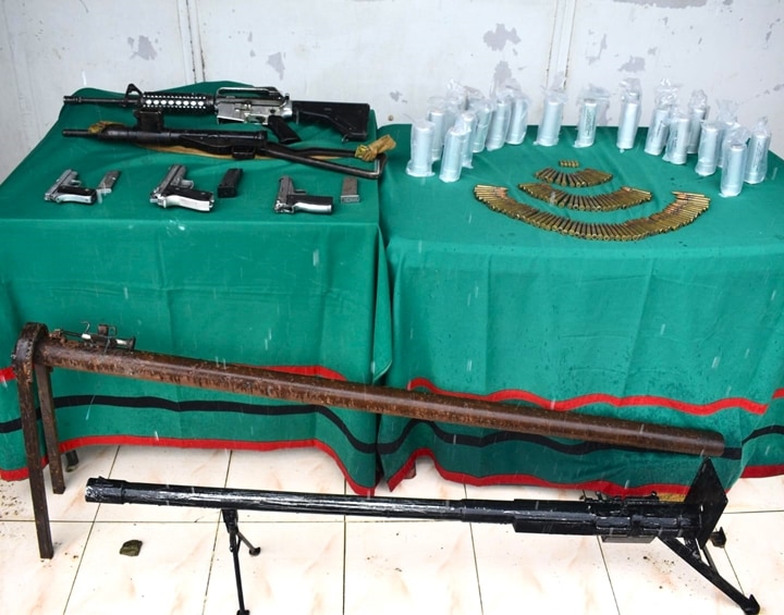 Manipur: 'War-Like' Stores, Arms Recovered By Security Forces In Churachandpur