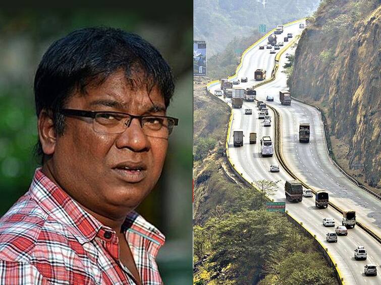 Kishor Kadam Indian actor and poet Kishor Kadam mumbai pune expressway toll charges shared experience on social media Nitin Gadkari Kishor Kadam : 