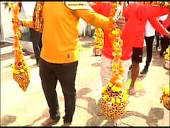 Amravati Kavad Yatra : 'हर हर महादेव'चा जयघोष! अचलपुरात भव्य कावड यात्रेचं आयोजन