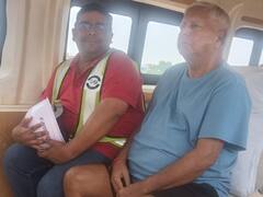 लालू प्रसाद यादव ने की गंगा में स्टीमर की सवारी, किया राघोपुर इलाके का दौरा