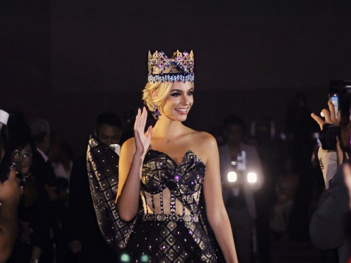 Reigning Miss World Karolina Bielawska Arrives In Kashmir On Day-Long Tour