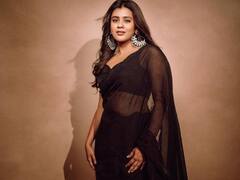 నల్ల చీరలో హెబ్బా అందాలు - లేటెస్ట్ ఫొటోలు చూశారా?