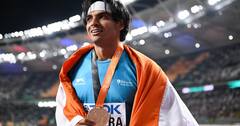 Neeraj Chopra : भालाफेकपटू नीरज चोप्राचा 'सुवर्णफेक'! जागतिक ॲथलेटिक्स स्पर्धेत भारताला पहिलं सुवर्ण पदक