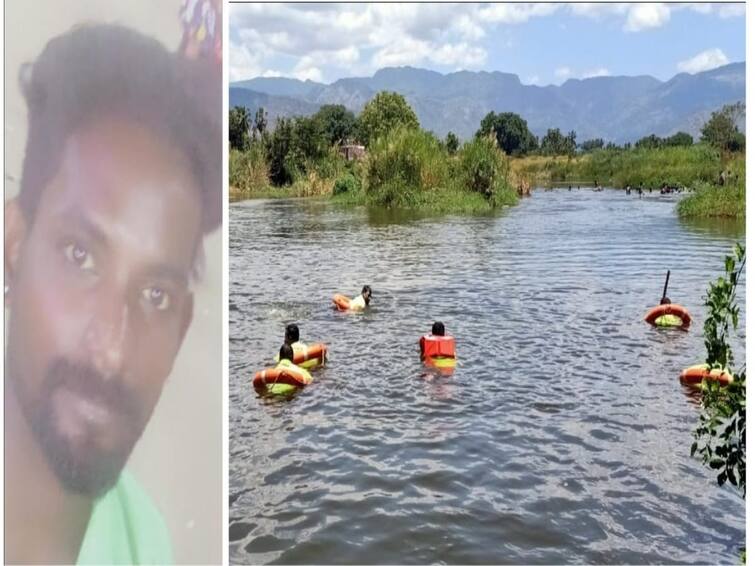 The teenager drowned in the Tamiraparani river The search for the missing person is intense for the 2nd day தாமிரபரணி ஆற்றில் மூழ்கிய வாலிபர்.. 2வது நாளாக தேடும் பணி தீவிரம்..! நெல்லையில் சோகம்..!