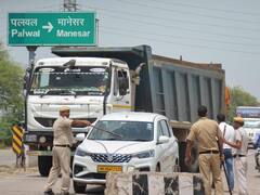 Security Ramped Up In Nuh, Police Conduct Vehicle Checks After VHP's 'Shobha Yatra' Call. In Pics