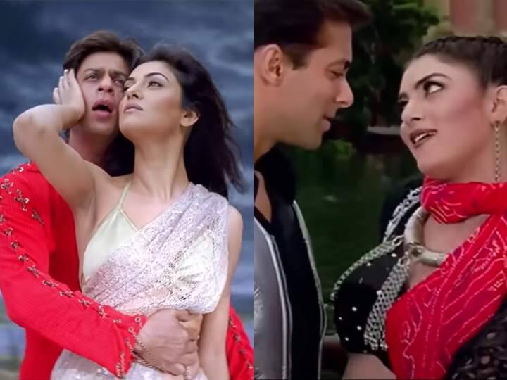 Sushmita Sen revealed Shahrukh Khan or Salman Khan with whom she has better chemistry Taali Aarya 3 सलमान खान या शाहरुख खान, किसके साथ Sushmita Sen की है अच्छी केमिस्ट्री? एक्ट्रेस बोलीं- 'यह गुंडे जैसा था'