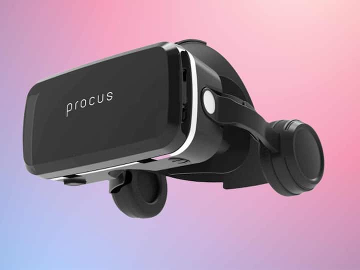 Procus One X VR Headset (Rs 2,699)- These are optical Virtual reality (VR) glasses where you can fit your smartphone at the front, and experience immersive VR videos, games, and apps like never before. It comes with adjustable straps and inbuilt headphones without a controller. (Image Credit: Procus)