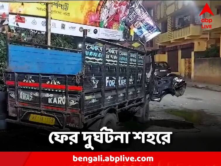 Again reckless car in night city, another one with injured driver Behala Accident: ফের রাতের শহরে বেপরোয়া গাড়ি, আহত চালক সহ আরও এক