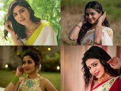 Celebrity Onam Looks : சின்னத்திரை முதல் வெள்ளித்திரை வரை..ஓணம் லுக்கில் அசத்தும் பிரபலங்கள்!