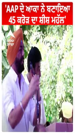 'AAP ਦੇ ਆਕਾ ਨੇ ਬਣਾਇਆ 45 ਕਰੋੜ ਦਾ ਸ਼ੀਸ਼ ਮਹੱਲ'