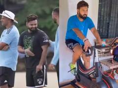 Video Rishabh Pant : 'சுற்றி நின்று ஊரே பார்க்க களம் காண்பான்’ : இந்திய அணி வீரர்களுடன் களத்தில் ரிஷப் பண்ட்..!