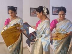 मधुराणी प्रभुलकर यांना चाहतीनं दिलं खास गिफ्ट; व्हिडीओ शेअर करत म्हणाल्या, 'मन इतकं भरून येतं...'