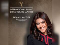 एकता कपूर ने इंटरनेशनल एमी डायरेक्टरेट अवॉर्ड किया अपने नाम, ये सम्मान हासिल करने वाली बनीं पहली भारतीय महिला