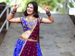 హాఫ్ శారీలో అదరగొడుతున్న అరియానా - ఎంత క్యూట్‌గా ఉన్నారో!