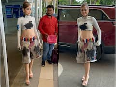 Uorfi Javed Gives A Playful Twist To Her Outfit Of The Day