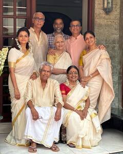 Celebrity Onam Looks : சின்னத்திரை முதல் வெள்ளித்திரை வரை..ஓணம் லுக்கில் அசத்தும் பிரபலங்கள்!