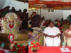 சிறப்பு சேர் வேண்டாம், பிளாஸ்டிக் சேர் போதும்; அமைச்சர் செயலால் நெகிழ்ச்சியடைந்த பள்ளி நிர்வாகம்