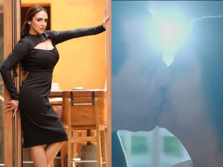 esha deol react on dharmendra kissing scene with shabana azmi in the age of 87 in rrkpk 87 की उम्र में धर्मेंद्र के ऑनस्क्रीन लिपलॉक से शरमाईं Esha Deol, बोलीं- 'मुझे इसके बारे में नहीं...'