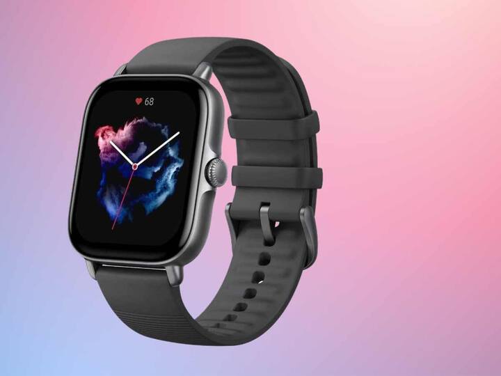 Amazfit GTS 3 Smartwach (Rs 9,999)- This smartwatch comes with GPS tracking and over 150 inbuilt sports modes and it can also track heart rate, blood oxygen saturation (SpO2), sleep cycle, stress monitoring, and even female health cycle. (Image Credit: Amazfit)