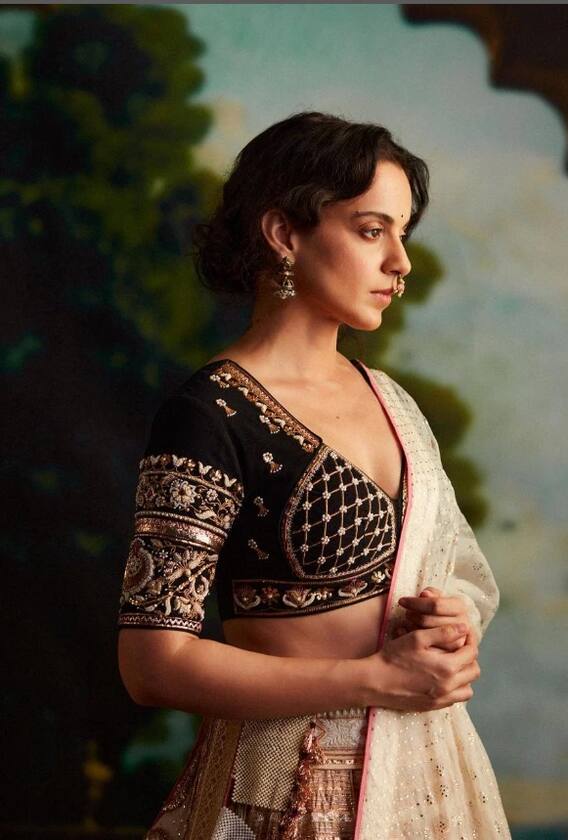 Kangana Ranaut Mesmerises With Her 'Chandramukhi 2' Look In Lehenga