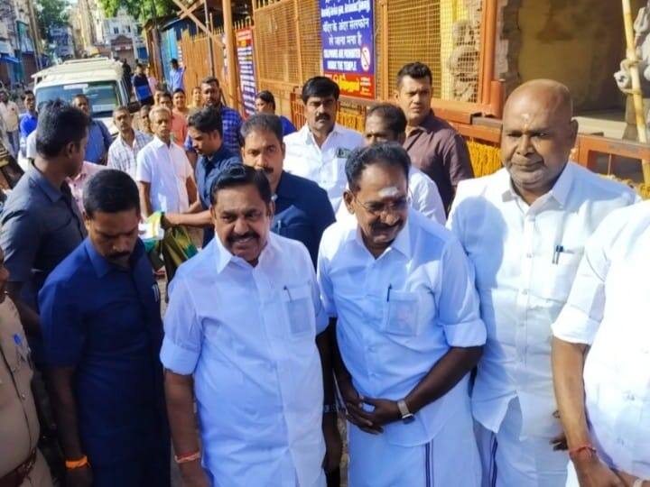 AIADMK Edappadi Palanisamy Press Meet Madurai Slams TN CM MK Stalin INDIA Alliance Lok Sabha Election 2024 TNN Edappadi Palanisamy: தமிழகத்தை காப்பாற்ற முடியவில்லை, இந்தியாவை காப்பாற்றுகிறார் முதல்வர் - மதுரையில் இபிஎஸ் தாக்கு
