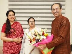 ममता बनर्जी ने उद्धव ठाकरे और अमिताभ बच्चन को बांधी राखी, देखें तस्वीरें