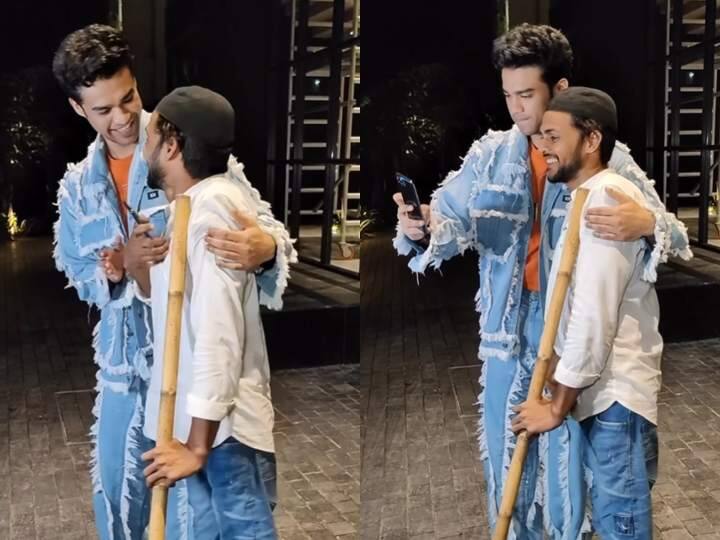 Babil Khan spotted on upcoming film friday night plan promotion took selfie with handicapped fan video viral Babil Khan ने ली मुश्किल में फंसे फैन के साथ सेल्फी तो वायरल हुआ वीडियो, लोग बोले- 'दिल जीत लिया भाई'