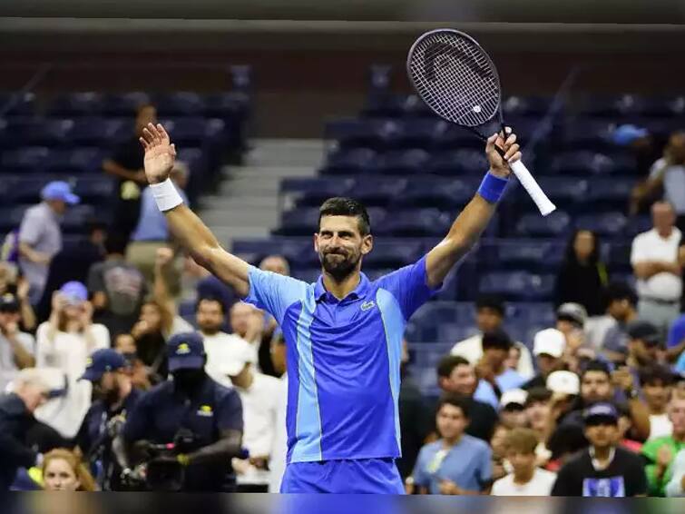 Novak Djokovic wins on US Open return will reclaim No1 ranking Novak Djokovic: அமெரிக்க ஓபன் டென்னிஸ்..வெற்றியுடன் தொடங்கிய ஜோகோவிச்.. மீண்டும் நம்பர் ஒன் அரியணை..!