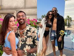 Hardik Pandya & Natasa : காதல் மனைவியுடன் ஹர்திக் பாண்டியா..!