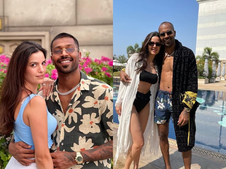 Hardik Pandya & Natasa : இந்திய கிரிக்கெட் வீரர் ஹர்திக் பாண்டியா தனது மனைவியுடன் சேர்ந்து புகைப்படம் எடுத்துள்ளார்.