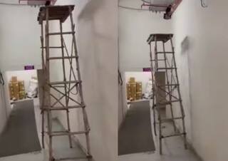 Viral Video: ਪੋਸਟ ਮਾਰਟਮ ਸੈਂਟਰ 'ਚ ਆਪਣੇ-ਆਪ ਹੀ ਹਿੱਲਣ ਲੱਗੀ ਇਹ 'ਭੂਤਨੀ ਪੌੜੀ', ਵੀਡੀਓ ਦੇਖ ਕੇ ਦਹਿਸ਼ਤ 'ਚ ਆਏ ਲੋਕ