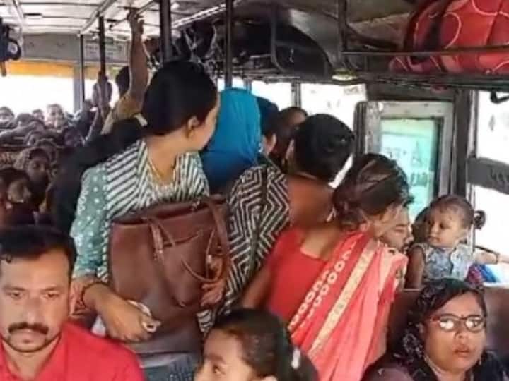 UP Free Bus Travel in Unnao on Raksha Bandhan women thanked CM Yogi Adityanath ANN UP News: यूपी में रक्षाबंधन पर महिलाओं ने फ्री में किया बस का सफर, मुख्यमंत्री योगी के लिए कही बड़ी बात