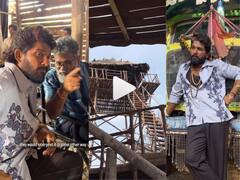 लाइट्स, कॅमेरा, अॅक्शन;  अल्लू अर्जुननं शेअर केला 'पुष्पा: द राइज'च्या सेटवरील खास व्हिडीओ