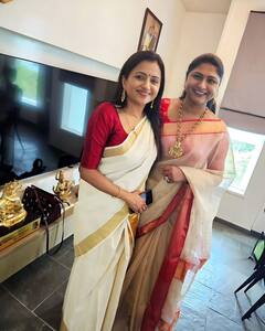 యాంకర్లతో  సుమ కనకాల ఓనం సంబరాలు చూశారా