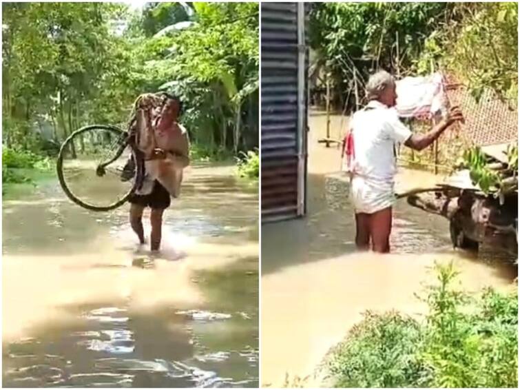 Assam Floods: Situation Worsens Lakhs Affected ASDMA Shelter Floodwaters 22 Districts Hit Assam Floods: Situation Worsens, Lakhs Seek Safety As Floodwaters Hit Another District