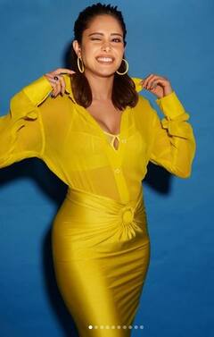 Nushrratt Bharuccha: ਨੁਸਰਤ ਭਰੂਚਾ ਨੇ ਬਾਡੀਕੋਨ ਆਊਟਫਿਟ 'ਚ ਕਰਵਾਇਆ ਬੋਲਡ ਫੋਟੋਸ਼ੂਟ, ਫੋਟੋਆਂ ਤੋਂ ਅੱਖਾਂ ਨਹੀਂ ਹਟਾ ਪਾ ਰਹੇ ਫੈਨਜ਼