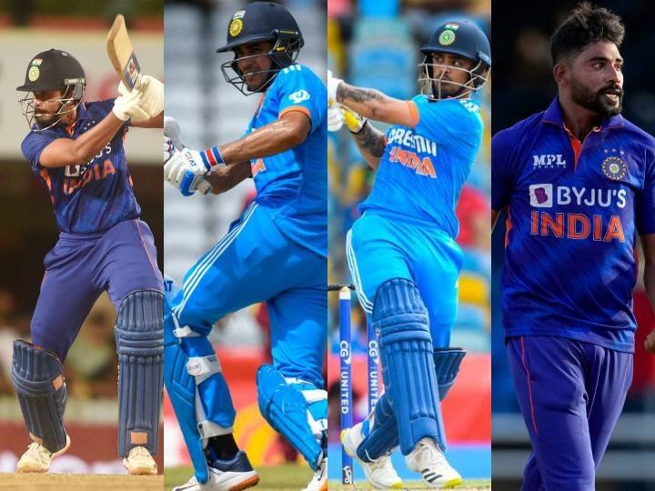 IND vs PAK: पहली बार पाकिस्तान के खिलाफ खेलेंगे ये चार भारतीय क्रिकेटर, सभी का प्लेइंग इलेवन में रहना तय ind vs pak first time shreyas iyer mohammed siraj ishan kishan and shubman gill will play against pakistan team india playing 11 IND vs PAK: पहली बार पाकिस्तान के खिलाफ खेलेंगे ये चार भारतीय क्रिकेटर, सभी का प्लेइंग इलेवन में रहना तय