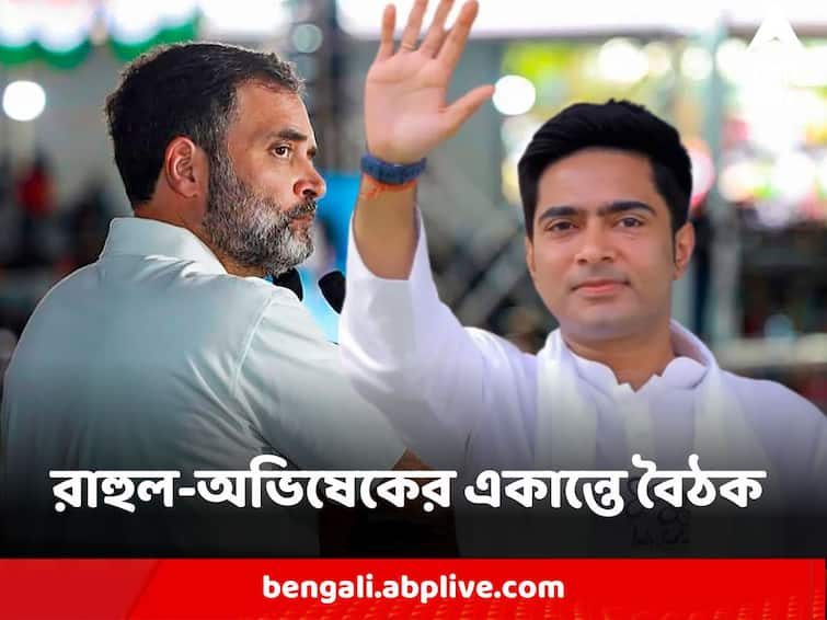 INDIA Meeting in Mumbai Congress Rahul Gandhi TMC Abhishek Banerjee special meeting in Delhi Opposition Parties Meeting : INDIA-র জোটের বৈঠকের আগে দিল্লিতে রাহুল- অভিষেকের একান্তে বৈঠক