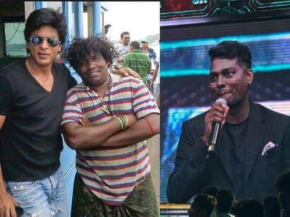 Actor yogi babu talks director atlee  go to hollywood industry Actor Yogibabu:   ‘ஹாலிவுட் போங்க அட்லீ.. நானும் வருவேன்ல’ .. அடுத்த படத்துக்கு சான்ஸ் கேட்ட யோகிபாபு..!