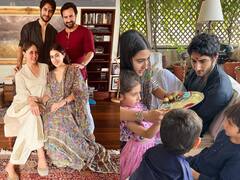 Sara Ali Khan : குடும்பத்துடன் ரக்‌ஷாபந்தனை கொண்டாடிய சாரா அலி கான்!
