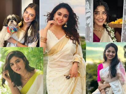 Top 5 heroines with most likes for Onam festival post Top 5 Onam : ஓணம் போட்டியில் வென்ற டாப் 5 நடிகைகள் யார்.. யார்.. தெரியுமா? 